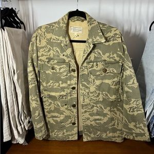 Current/Elliot oversized camo jacket